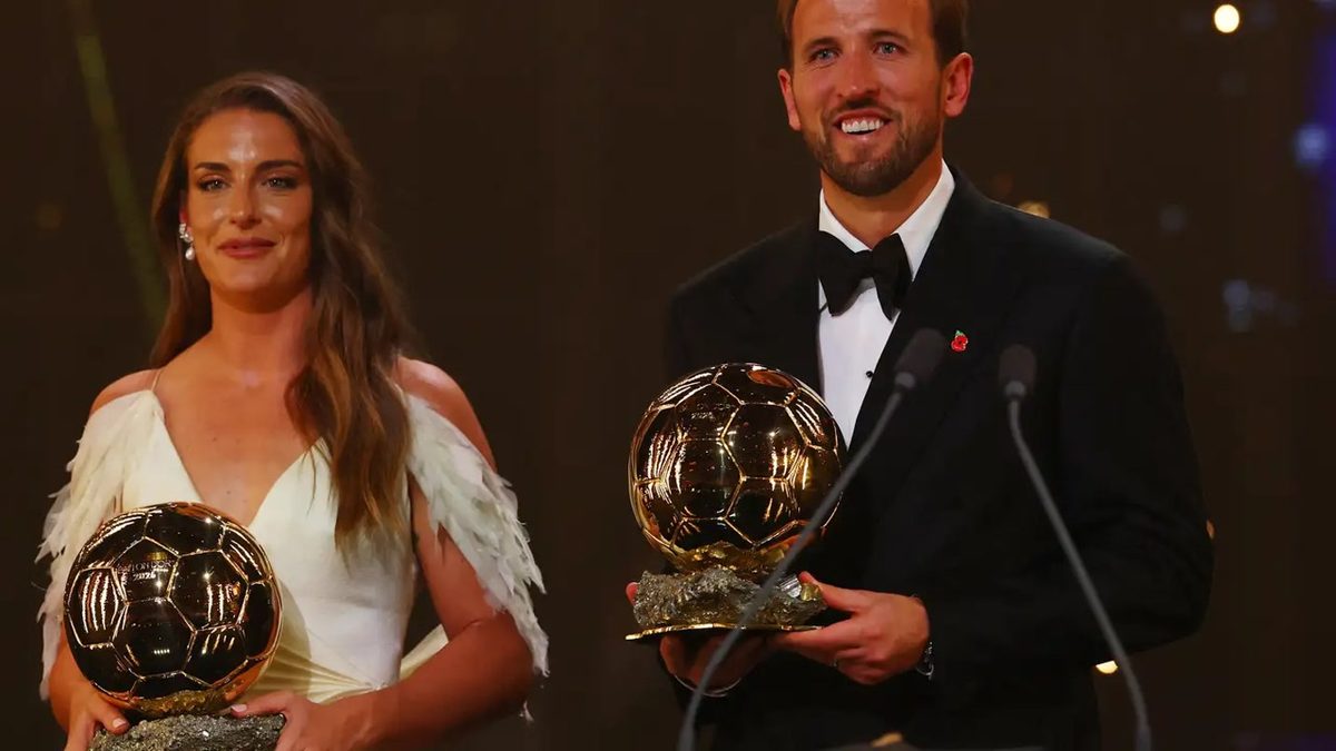 Kane e Putellas levam a Bola de Ouro, e Vini Jr fica longe do pódio, em 17º lugar