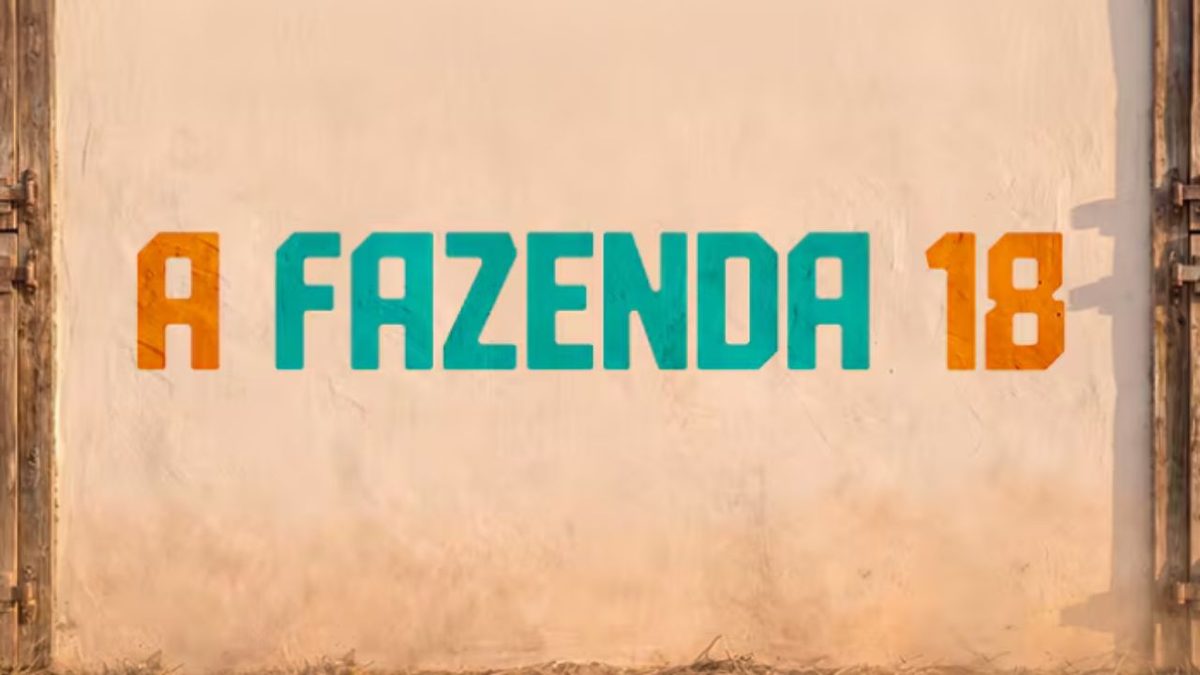 Logotipo de A Fazenda 18, reality da Record