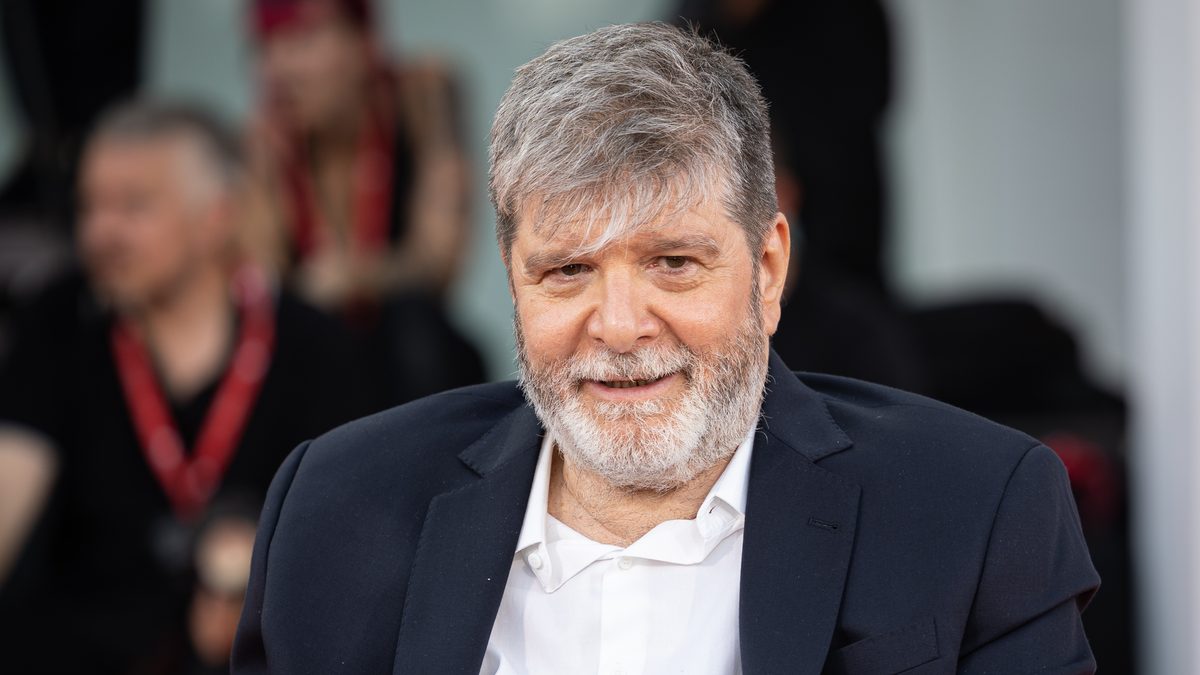 O escritor Marcelo Rubens Paiva sorri no 81º Festival Internacional de Cinema de Veneza, em setembro de 2024