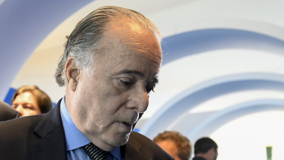 O ator Tony Ramos, do elenco de Quem Ama Cuida, na abertura da exposição dos 100 anos do Grupo Globo, no Salão Negro do Congresso, em agosto de 2025
