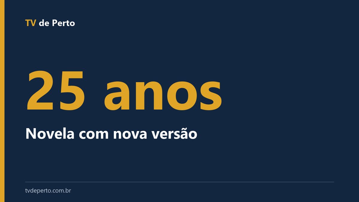 Arte do TV de Perto: Novela com nova versão