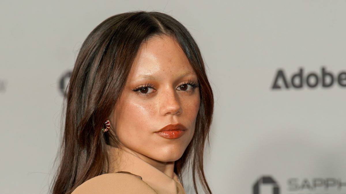Jenna Ortega, a Wandinha da série da Netflix, na estreia do filme The Gallerist no Festival de Sundance de 2026